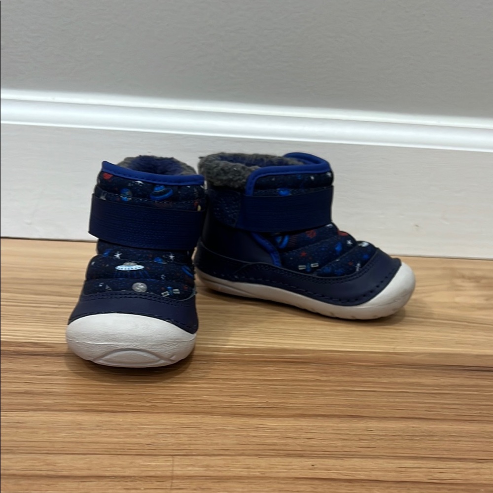 Navy Blue Kids Shoes